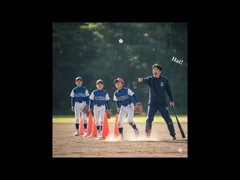 【野球が大好きになる魔法】学童野球指導者必見！飽きない・伸びる練習集