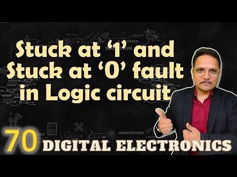 Stuck at 1 and Stuck at 0 Faults: Diagnosis and Examples in Logic Gates