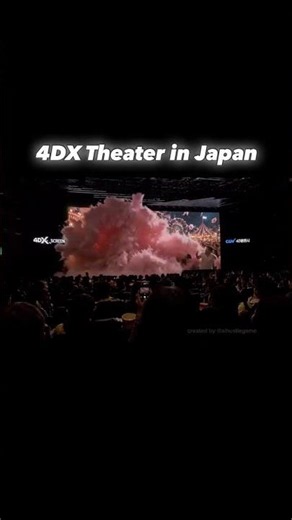 This 4DX Theater in Japan is INSANE! 🤯🌸 #shorts