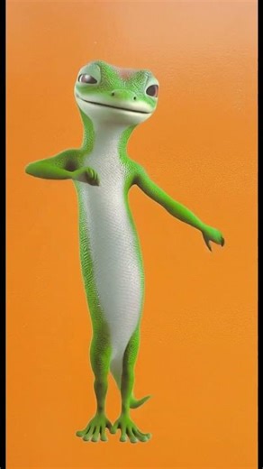 Dancing lizard trend 😂 AI Short #Shorts #Viral #Funny