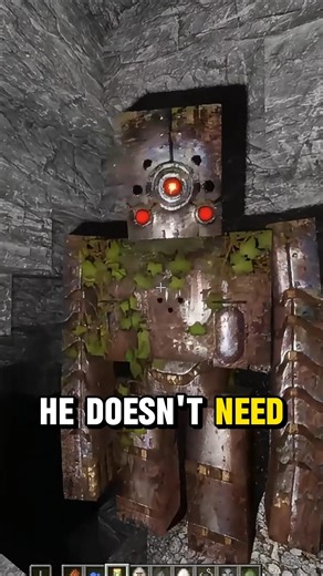 The Iron Golem Security #minecraft #gaming #shorts #irongolem