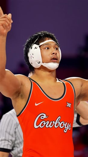 OSU Cowboy Wrestling on Instagram: "The dagger 🗡️ #GoPokes"