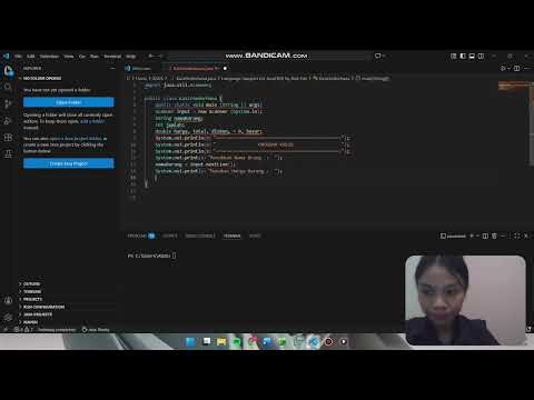 UAS Project: Program Kasir Sederhana Java | Fadhillah Mulyawati_31324008_Bisnis Digital