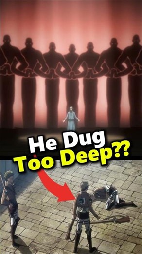 The Terrifying Story You Missed in Attack on Titan 💀 #shorts