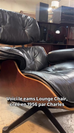 Présentation du fameux fauteuil eams ! #vintage #brocante #design #eams