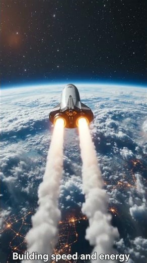 Why Rockets Don’t Fly Straight to the Moon 🚀🌕 #spacefacts #nasa #science