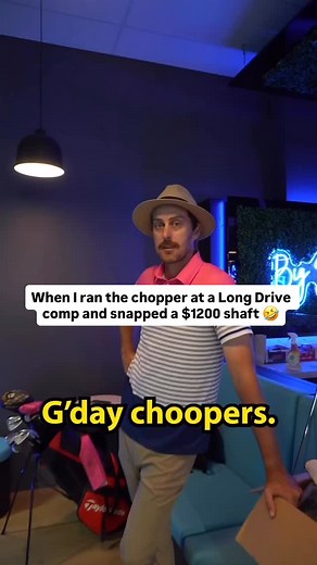 When I ran the chopper at a Long Drive comp and snapped a $1200 shaft 🤣 #LongDrive #GolfLife #ClubSpeed #GolfSwing #PissMissiles #GolfBombs #GolfPerformance #GolfTraining #GolfStrong #GolfFit #ClubHeadSpeed #GolfCoach #GolfFitness #GolfersOfInstagram #GolfReels #GolfContent #GolfTips #SmashFactor #DistanceTraining #GolfAddict #GolfJourney | Elite Fitness & Golf Performance