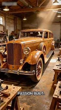 Building a FULL-SIZE 1930s Luxury Car From Wood 😱 | Pierce-Arrow Model 54