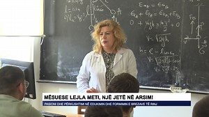 32K views · 294 reactions | Mësuese Lejla Meti, një jetë në arsim! Për më shumë se 40 vjet, mësuese Lejla Meti ka kontribuar me pasion dhe përkushtim në edukimin e brezave të rinj. Ajo ka mbyllur një kapitull të rëndësishëm të karrierës në vitin e fundit të mësimdhënies, pas një dekade pune në shkollën e Bushatit dhe në gjimnazin “28 Nëntori”. | TV1 Channel - Shkodër | Facebook