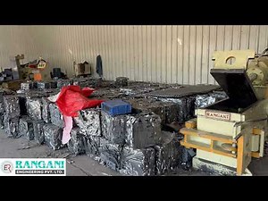 Double Action CRC Scrap Baling Press