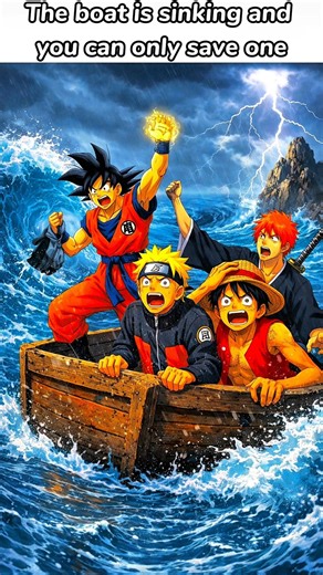 "The boat is sinking you can only save one ⚓ who will you choose?"