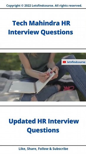 (Updated) Tech Mahindra HR Interview Questions #techmahindra #shorts