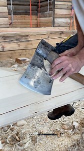 6.2M views · 21K reactions | Log & timber frame roof beam 蝹 #woodwork #reels | Fjeld & Fragått | Facebook