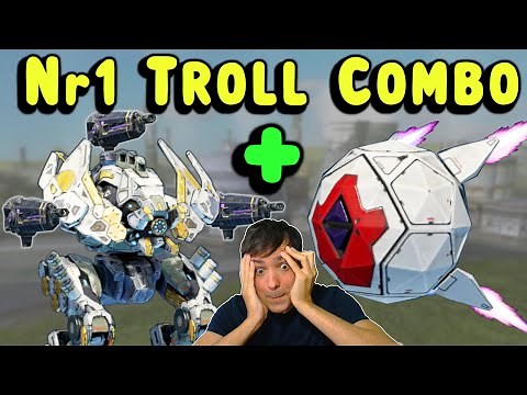LOKI + WHITEOUT Drone: Maximum Troll Combo! War Robots Gameplay WR
