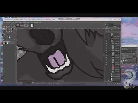 MHA OC ~ Lupum ~ Werewolf Speedpaint