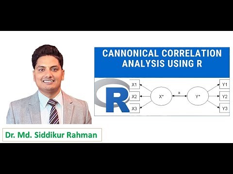 Canonical Correlation Analysis using R