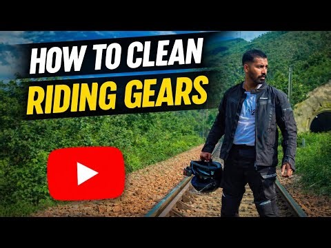 How to wash Riding Gears.