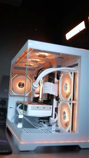 Introducing the Zeal RGB Mini in white 🤍 #AftershockPC #WhiteSetup #DreamPC #DreamSetup