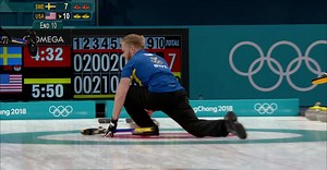 Edin makes a curling spin-o-rama in Sweden's last shot