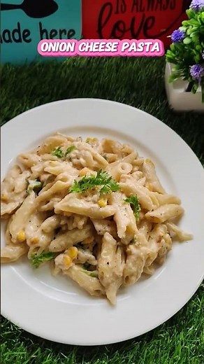 Pasta recipe| Onion Cheese Pasta | Street Style Creamy #spongebob
