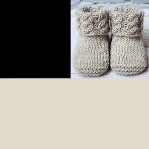 🍼 The Cable Cuff Baby Bootie Knitting Pattern brings handmade sweetness and cozy charm to every little step. 🌸 🧵 With clear guidance and charming details, it’s smooth to knit and lovely to display. 💫 Make Yours 👉 yopattern.com/cable-bootie | YoPattern