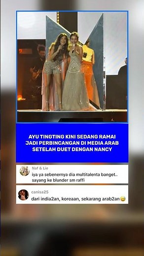 Yang lagi heboh nih‼️#ayutingting #nancy #konser #musik #viral #shorts #trending #fypシ