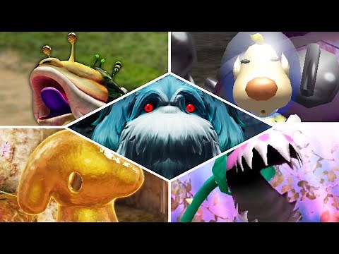 Pikmin Series - All Final Bosses