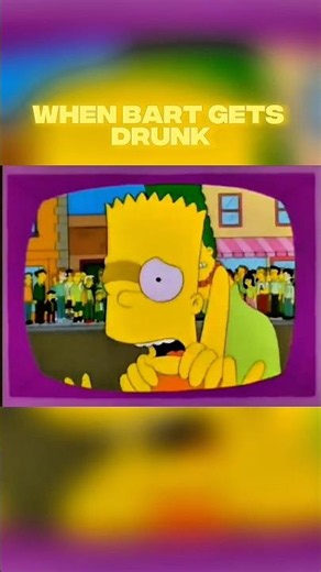 When Bart Gets Drunk