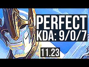 GALIO vs AKALI (MID) | 9/0/7, 1000+ games, 1.5M mastery, Legendary | KR Master | 11.23