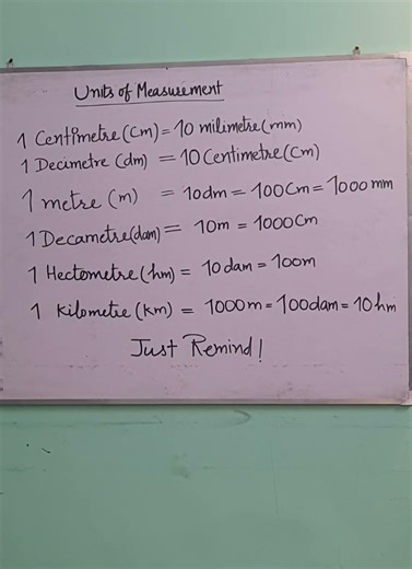 🌟🎵 Let's know units of measurement! #mathematics #new #measurements