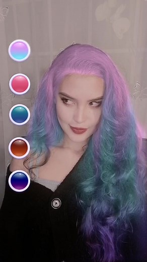 Multicolor Hair Effect Tutorial TikTok with Iggy Azalea and Tyga
