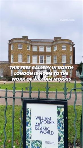 The William Morris Gallery is the only public gallery devoted to the designer and craftsman, William Morris🖼️ Housed in the Grade II* listed building that was once Morris’s family home, the Gallery displays the world’s largest collection of his work, alongside contemporary exhibitions and events. The William Morris Gallery prides itself on sharing the rich artistic and social legacy of one of Britain’s greatest designers. The gallery is completely free to visit and is open every Tuesday to Sund