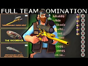 The Ultimate MGE Sniper🔸Full Team Domination! (TF2 Gameplay)