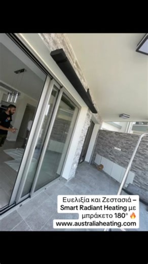  Smart Radiant Heating 3-Phase Installation with 180° Wall-Mounted...