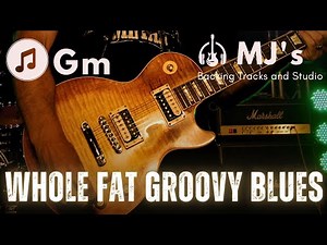 Led Zeppelin style Whole Fat Groovy Blues Jam in G minor | Guitar Backing Track