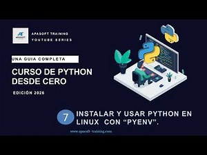 07-Python Course from Scratch- Installing and using Python with pyenv