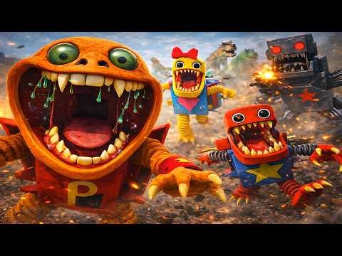 Monster Box Chaos Battle in GMod (Crazy Creatures Fight)