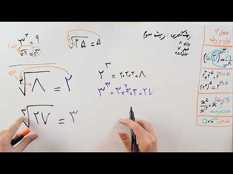 ریاضی 9 - فصل 4 - بخش 5 : ریشه سوم