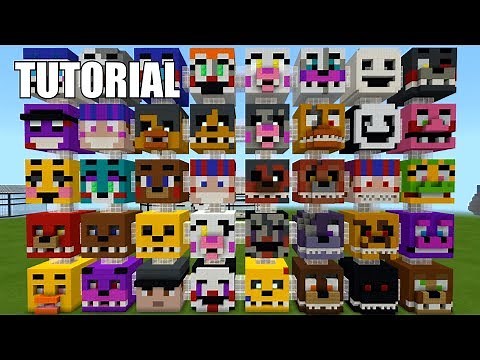 Minecraft Tutorial: How To Make A FIVE NIGHTS AT FREDDY'S!! Survival House/Apartment PART 5 (ASH#45)