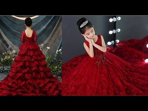 Girl party wedding Gowns / children. baby, kids , flower Girl Dress collection