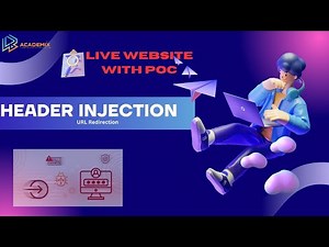 🚀 Header Injection & Open Redirect | Theory, POC & Live Website Pentesting! 🔥| DevAcademix