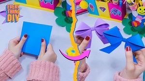 2.1K views · 59 reactions |  Unwrap the magic of crafting with our quick and easy Bow tutorial! Perfect for gifts or decorations, create stunning bows in minutes. Don't forget to subscribe for more DIY craft ideas! ✂️ اختراع #PaperBow #DIYCrafts #CraftingTutorial #HandmadeBows #GiftWrappingIdeas #EasyCrafts #CreativeDIY #CraftyCreations #DIYProjects #CraftingInspiration #HomemadeGifts #BowMaking #FoamCrafts #PaperCrafting #QuickCrafts | Everything DIY | Facebook