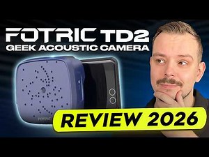 FOTRIC TD2 Geek Acoustic Imaging Camera Review - (2026) I Tried a Gadget That Lets You See Sound