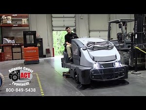Advance Sweeper/Scrubber Demonstration - CS7010 - Atlantic Coast Toyotalift