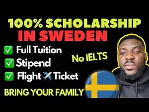 Fully Funded SI Scholarship in Sweden 2025 | Covers all Costs