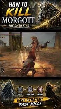 How to Beat Morgott the Omen King EASY in Elden Ring 🔥 (Best Strategy Guide 2026)
