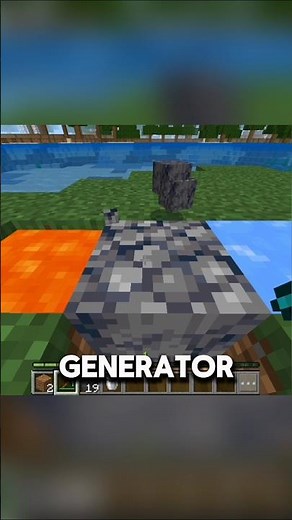 Easy Basalt Generator #minecraft #basalt
