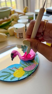 A fun experiment using tissue. #textureart #textureart #artideas #giftideas #glasspainting #christmas #tropicalart | spicingcolours