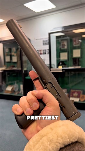 Welrod | The Quietest Pistol Ever?🤫🔫 #viral #viralshorts #shorts #history #militaryintelligence #intelligence #museum #historyshort #historywithalex #alex #reel #reels #historyreels #gun #guns #weapon #pistol #soe #ww2 #ww2history #welrod #silenced | Military Intelligence Museum
