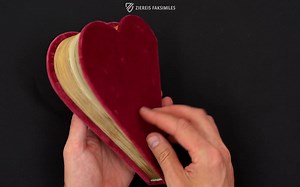 爱心书 法国13世纪歌曲集手抄本复刻本 THE CHANSONNIER DE JEAN DE MONTCHENU